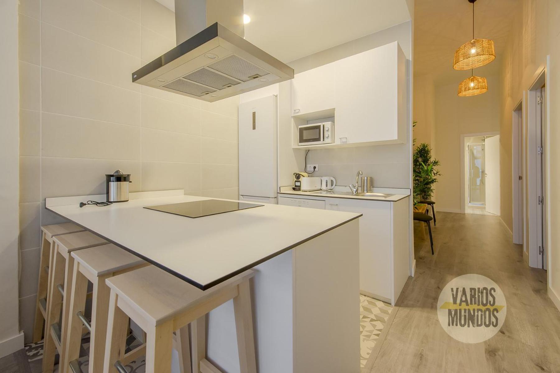 Central&Modern Apt 4Hab Para 9P En La Latina Madri Exterior foto